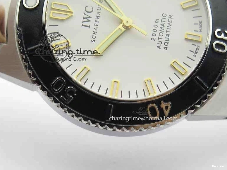 MIROTIME 0226 Aquatimer Automatic SS Noob Best Edition White Dial On SS Bracelet A Lightweight 7251